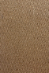 Fototapeta premium Background texture surface backside plywood color brown. Background regular structure of the brown paper fiberboard plywood with grooves.Recycled compressed wood chipboard.