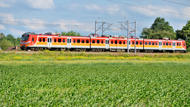 Passenger train.	