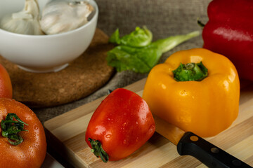 Mediterranean diet, healthy products, vegetables
