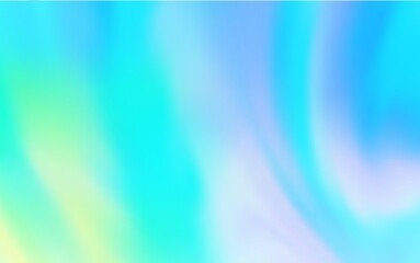 Light Blue, Green vector blurred shine abstract background.