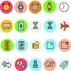 Basic Essentials Flat Vectors