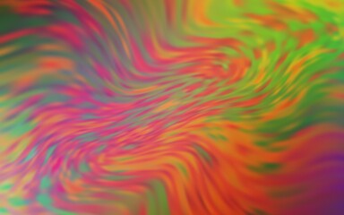 Light Multicolor vector abstract blurred background.