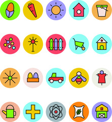 Agriculture Vector Icons