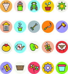 Agriculture Vector Icons