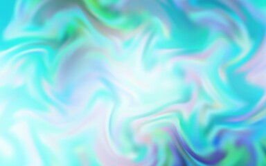 Light Blue, Green vector blurred bright pattern.