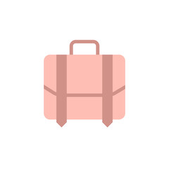 Briefcase 2 colored icon. Simple colored element illustration. Briefcase concept symbol design from Bag set