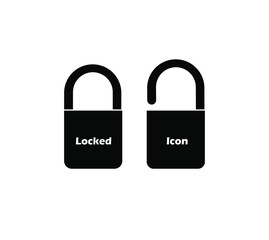 lock icon vector illustration