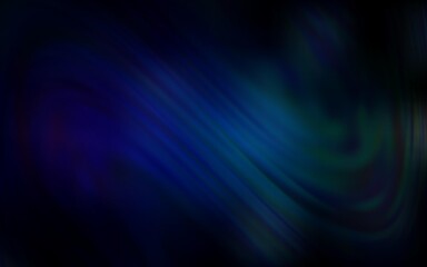 Fototapeta premium Dark Blue, Green vector blurred shine abstract texture.