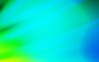 Light Blue, Green vector blurred bright pattern.
