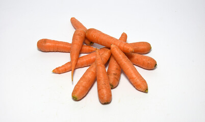 Organic carrot, fresh carrot, orange vegetable