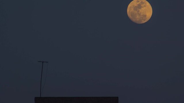 Luna saliendo 