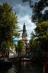 Fototapeta premium church in amsterdam
