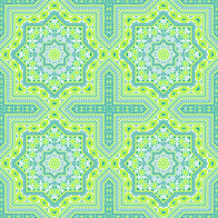 Luxury moroccan zellige tile seamless rapport. Ethnic geometric vector patchwork. Ceramics print design. Traditional moroccan zellige tilework infinite pattern. Floor decor graphic design.