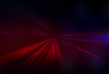 Fototapeta premium Dark Pink, Red vector blurred pattern.