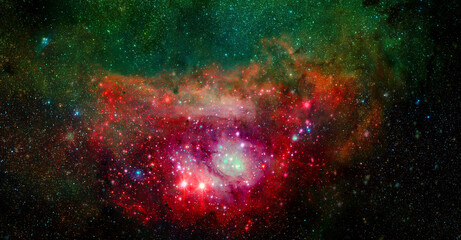 Ultra Deep Field. Elements of this image furnished by NASA