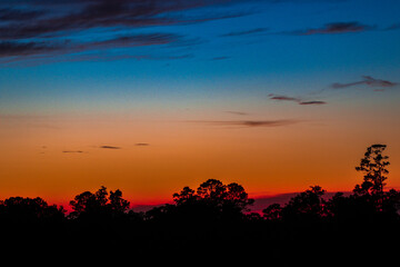 Obraz na płótnie Canvas Colorful sunset
