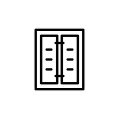 Menu, bar concept line icon. Simple element illustration. Menu, bar concept outline symbol design from Bar set. Can be used for web and mobile