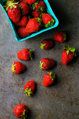 Fresh local strawberries
