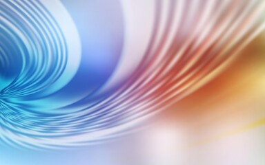 Light Blue, Yellow vector background with wry lines.