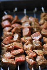 Middle eastern lamb kabobs 