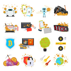 online processes with crypto currency