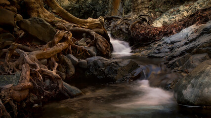 Waterfall in the Troodos Mountains