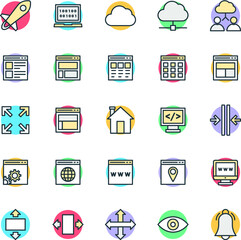 Design and Development Cool Vector Icons 