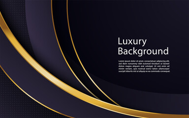 Dynamic luxury dark navy purple paper cut background, Graphic design element.