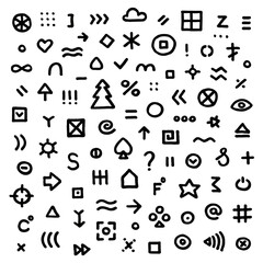 Modern hand drawn vector illustration 