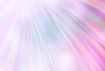 Light Pink vector glossy abstract layout.