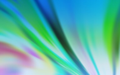 Light Blue, Green vector colorful blur background.