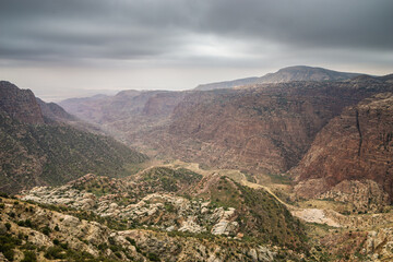 Mountians of Dana Biosphere Reserve, Jordan