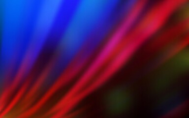 Light Blue, Red vector abstract blurred background.