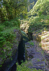Fototapeta premium 高千穂峡の風景 宮崎県高千穂