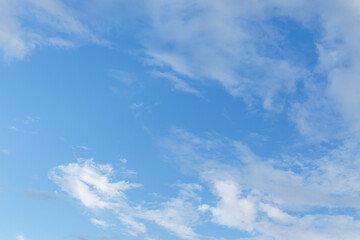 cloud on blue sky