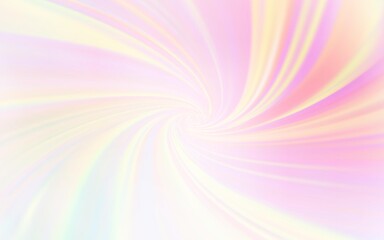 Fototapeta premium Light Pink, Yellow vector glossy abstract backdrop.