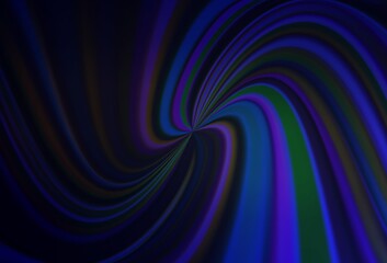 Dark Purple vector blurred template.
