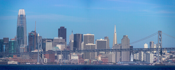 Fototapeta na wymiar San Francisco Skyline 