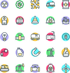 Industrial Cool Vector Icons