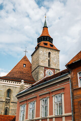 Fototapeta premium Black Church Biserica Neagra in Brasov, Romania