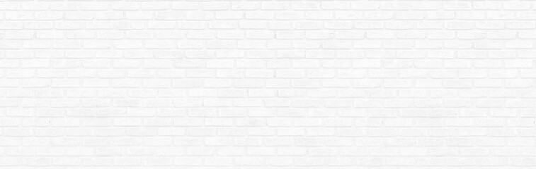 Obraz premium panorama Structural red Brick Wall. Panoramic Solid Surface. stone background. brick wall texture background wild and high resolution phot