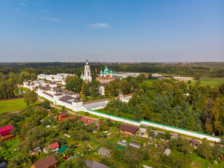 monasteries Russian , the view from the top