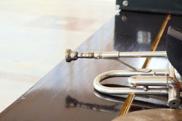 old rusty metal grinder