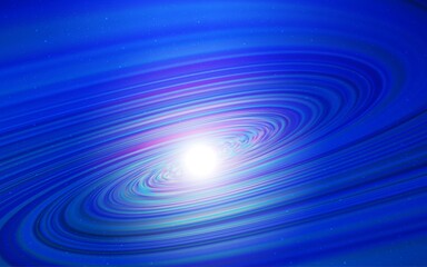 Dark BLUE vector texture with milky way stars.