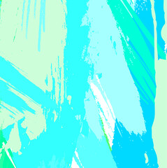 Abstract colorful green paint brush and strokes, scribble pattern background. colorful blue sky nice brush strokes and hand drawn backdrop. modern beautiful grunge and stripes background