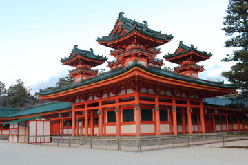 平安神宮 蒼龍楼 東歩廊