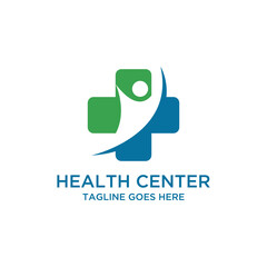 Naklejka premium Healthcare and medical logo design