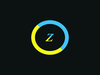 Capital letter Z vector image