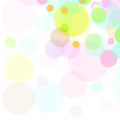 Abstract colorful circles pattern background. Nice dots and circles pattern background with hand drawn elements for your design.
