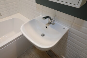 세면대, 화장실, 수도꼭지